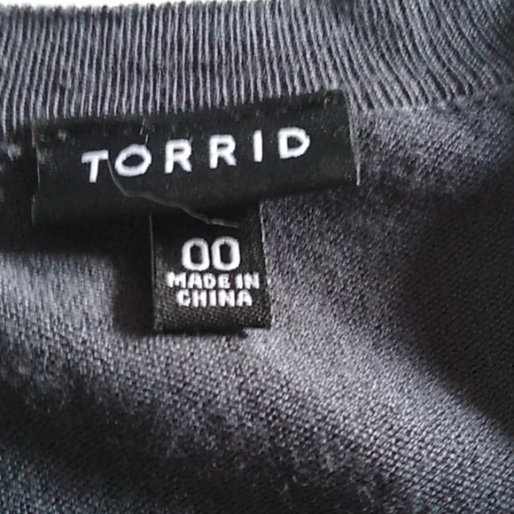 Torrid Charcoal Cardigan - Picture 4 of 6